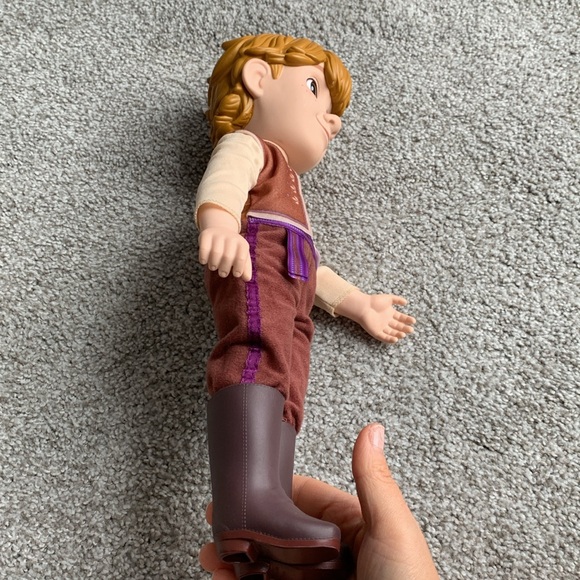 15" DISNEY ANIMATOR toddler doll of KRISTOFF from FROZEN proposal outfit JAKKS - Picture 2 of 4